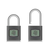 Padlock combination design isolated on white background. Illustration EPS 10. vector