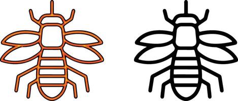 Insect Icon Line Art - Stroke Only vector