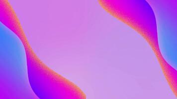 Abstract colorful animation with gradient color video