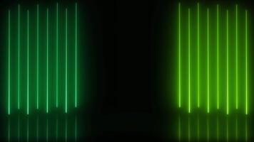 astratto verde linea movimento grafico sfondo video