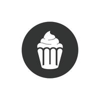 Cake sign icon illustration design template vector