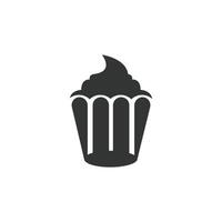 Cake sign icon illustration design template vector
