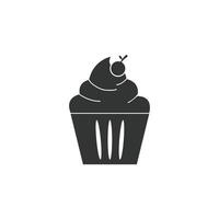 Cake sign icon illustration design template vector