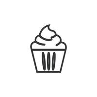 Cake sign icon illustration design template vector