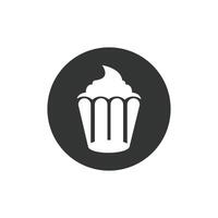 Cake sign icon illustration design template vector