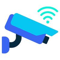 Security Cam icon for web, app, infographic, etc vector