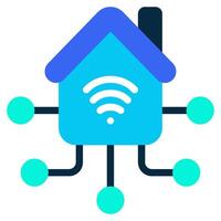 Home Hub icon for web, app, infographic, etc vector