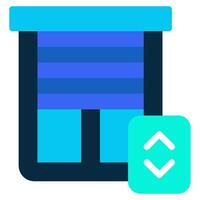 Window Automation icon for web, app, infographic, etc vector