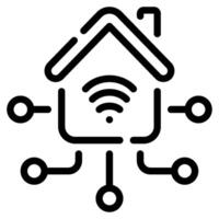 Home Hub icon for web, app, infographic, etc vector