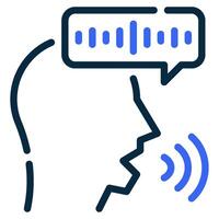 Voice Assistant icon for web, app, infographic, etc vector