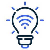 Smart Light icon for web, app, infographic, etc vector