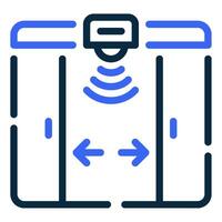 Door Sensor icon for web, app, infographic, etc vector