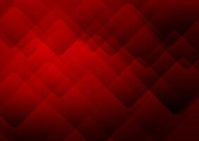 dark abstract background with red shapes design vector