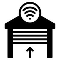 Garage Opener icon for web, app, infographic, etc vector