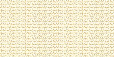 Simple abstract geometric texture with polka dots, drops, spots seamless pattern. Creative striped lines in a tiny snowflakes, circles, leaflets, semicircle on a yellow background. hand drawn vector
