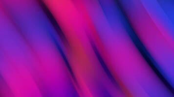 Abstract gradient neon background with wave animation, seamless loop. video
