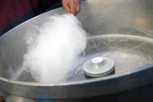 Candy floss machine photo