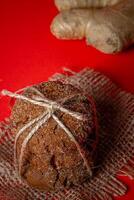 A group of Warm Homemade Gingersnap Cookies photo