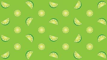 Floating background image of Lemon slices.Applicable for advertising. vector