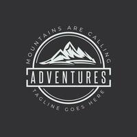 Adventures logo design vector