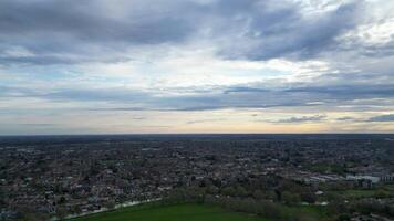 Aerial Footage of Central City of Cambridge, Cambridgeshire, England United Kingdom. March 21st, 2024 video