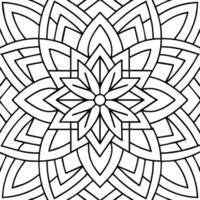 simple black and white pattern design vector