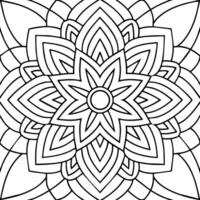 simple black and white pattern design vector