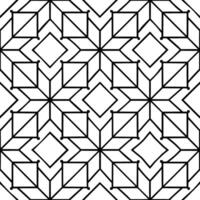 simple black and white pattern design vector