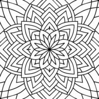 simple black and white pattern design vector