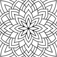 Black and white pattern design ,floral design vector