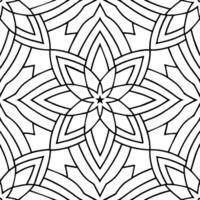 simple black and white pattern design vector