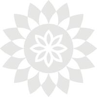 Simple side mandala design vector