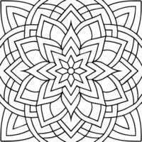 Black and white pattern design ,floral design vector