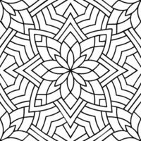 Black and white pattern design ,floral design vector