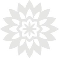 Simple side mandala design vector