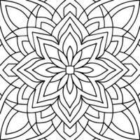 Black and white pattern design ,floral design vector