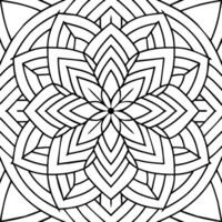 Black and white pattern design ,floral design vector