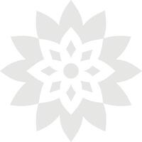 Simple side mandala design vector