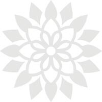 Simple side mandala design vector
