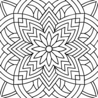 Black and white pattern design ,floral design vector