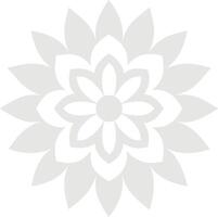 Simple side mandala design vector