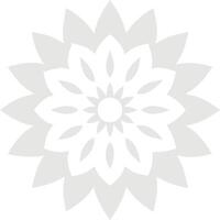 Simple side mandala design vector