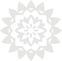Simple side mandala design vector
