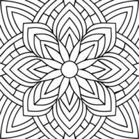 Black and white pattern design ,floral design vector