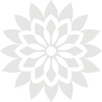 Simple side mandala design vector
