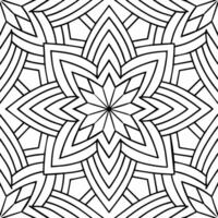 Black and white pattern design ,floral design vector