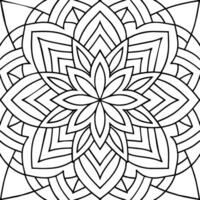 simple black and white pattern design vector