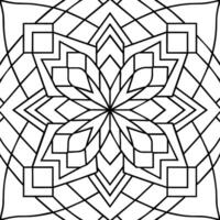 simple black and white pattern design vector