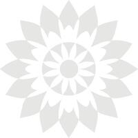 Simple side mandala design vector