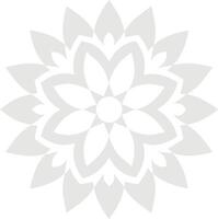 Simple side mandala design vector